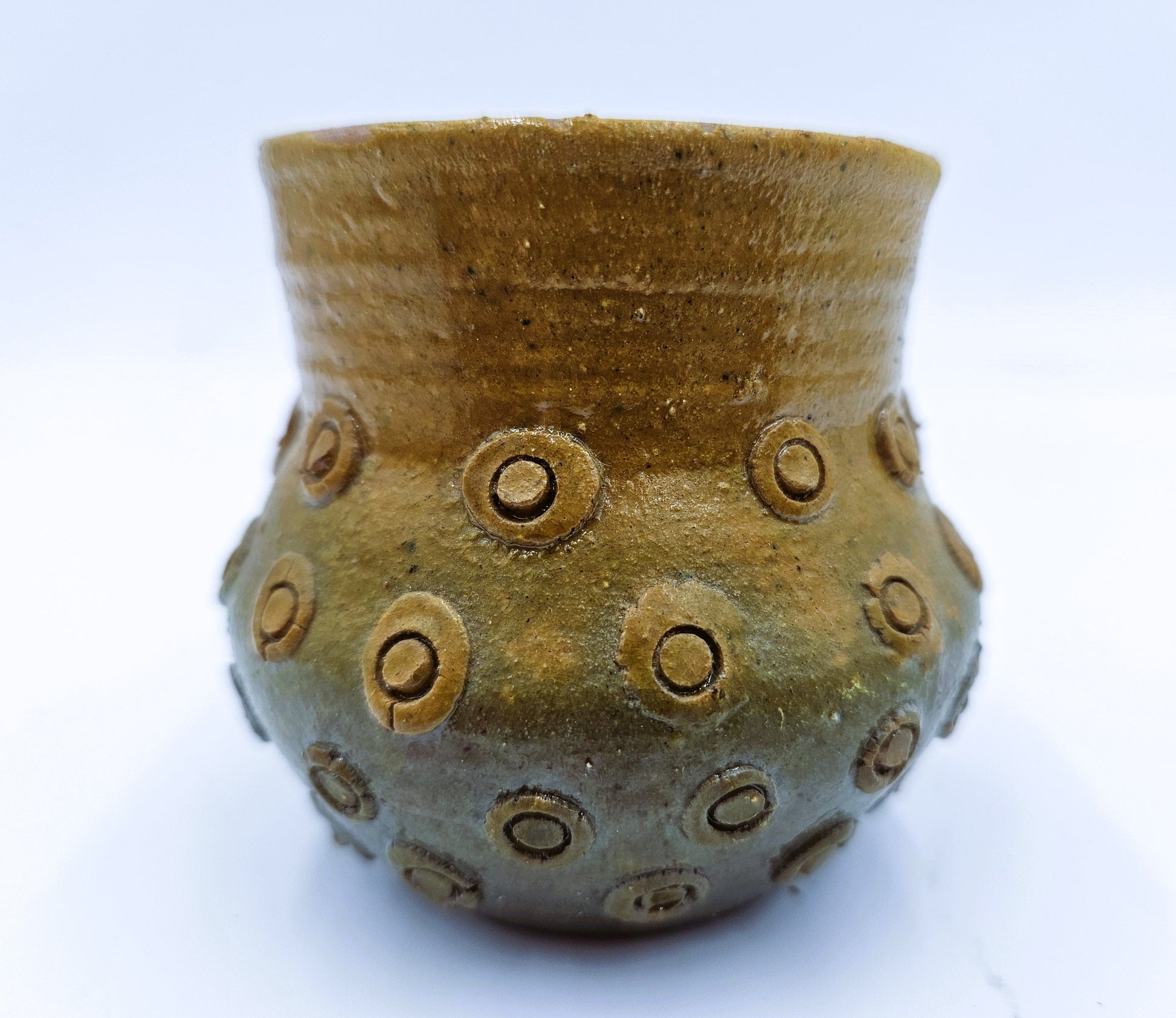 Studio Art Pottery Hand Thrown Vessel Vase 2.75 – Vintage Vividly