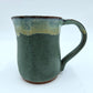 Studio Pottery Drip Glaze Mugs Set Of Two