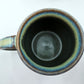 Studio Pottery Drip Glaze Mugs Set Of Two