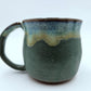 Studio Pottery Drip Glaze Mugs Set Of Two