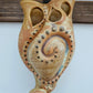 Studio Art Pottery Wall Pocket Vase Signed Found In Vermont