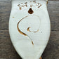 Studio Art Pottery Wall Pocket Vase Signed Found In Vermont