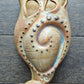 Studio Art Pottery Wall Pocket Vase Signed Found In Vermont