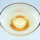 Gorgeous 1930's Vintage Honey Peach Orange Amber Console Bowl Great Fall Decoration