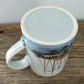 Otagiri or Otagiri Style Mid Century Mug Seagulls Sailboats Fishing Pier Nautical Scene Coffee Cup