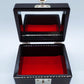 In-Laid Lacquered Box Featuring Shore Birds Jewelry Trinkets