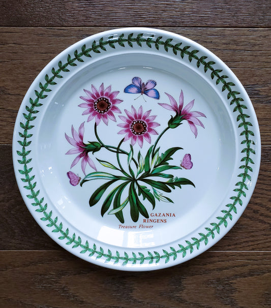 Portmeirion The Botanical Garden 1972 Shallow Bowl Or Plate Treasure Flower England