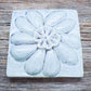 Studio Pottery Rising Meadow Vermont Hand Made Wall Tile For Hanging Flower