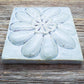 Studio Pottery Rising Meadow Vermont Hand Made Wall Tile For Hanging Flower