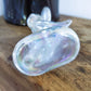 Iridescent Glass Angel Figurine Christmas Decoration Holiday Decor